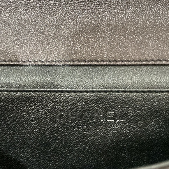 Authentic Chanel Perforated Quilted Clutch with chain - Picture 11 of 16